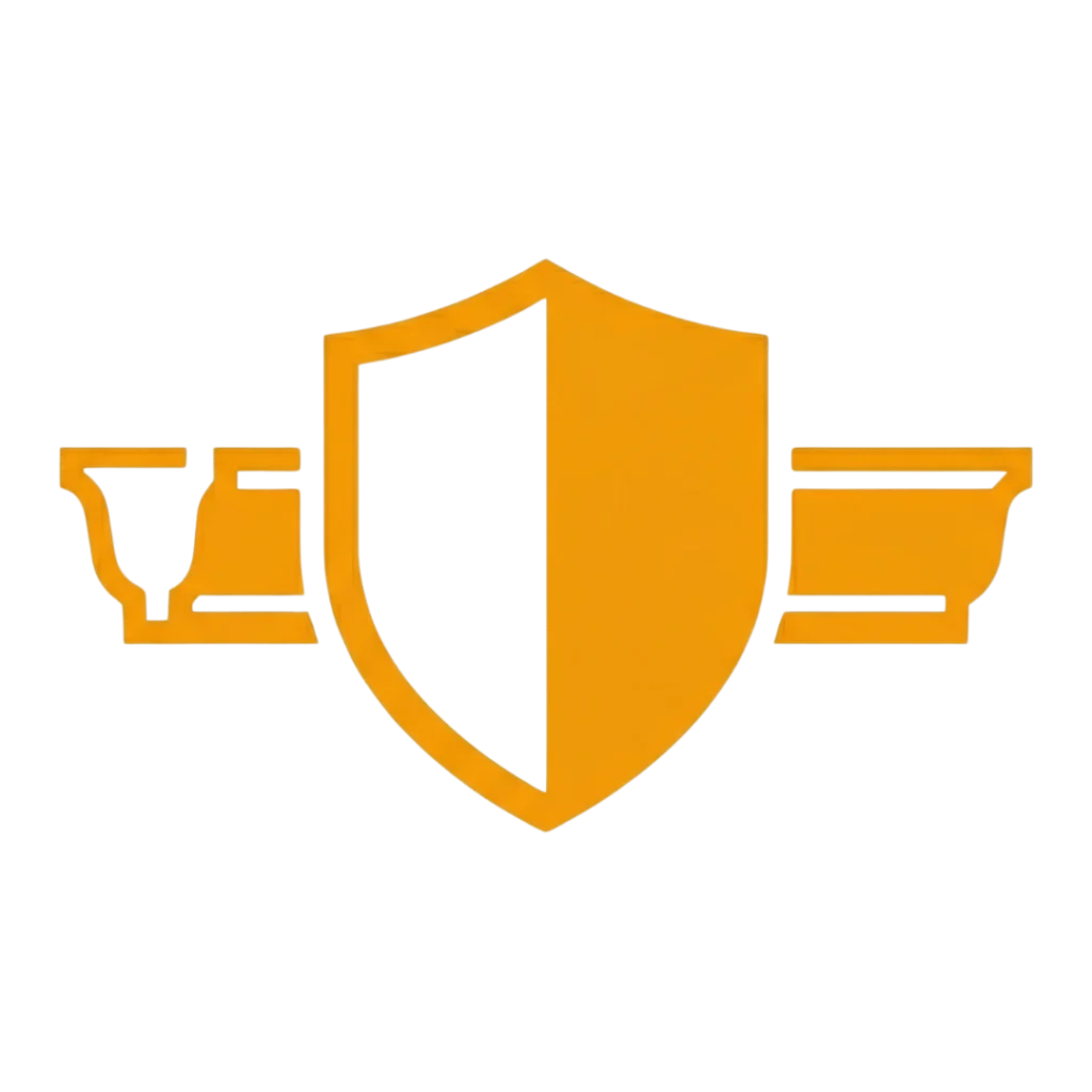 Orange Gutter Guard Icon