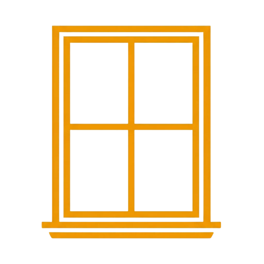 Orange Window Icon